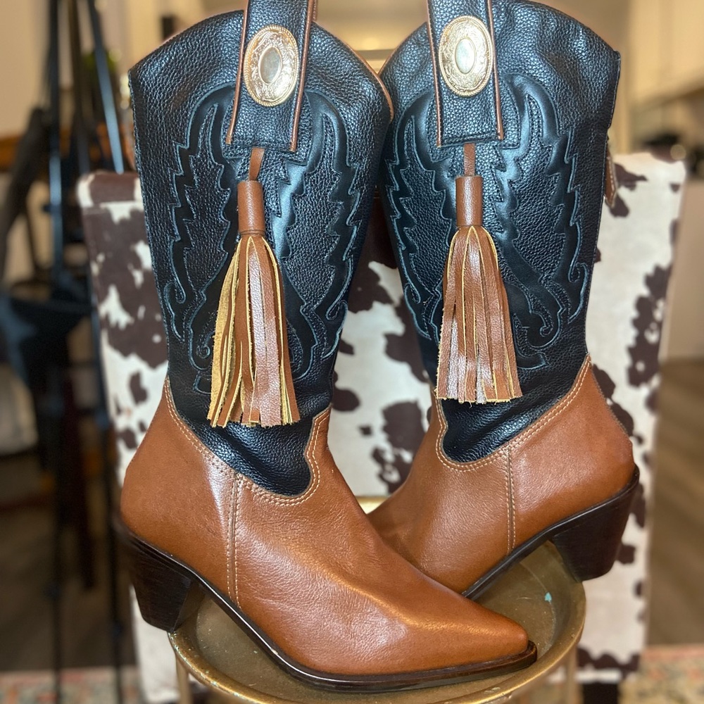MUTMA x FreePeople Cowgirl Boots